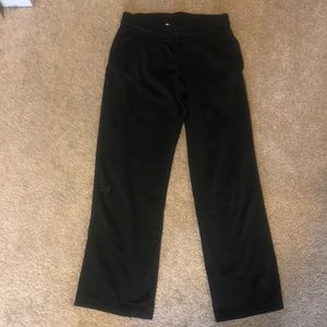 Black under armour sweat pants